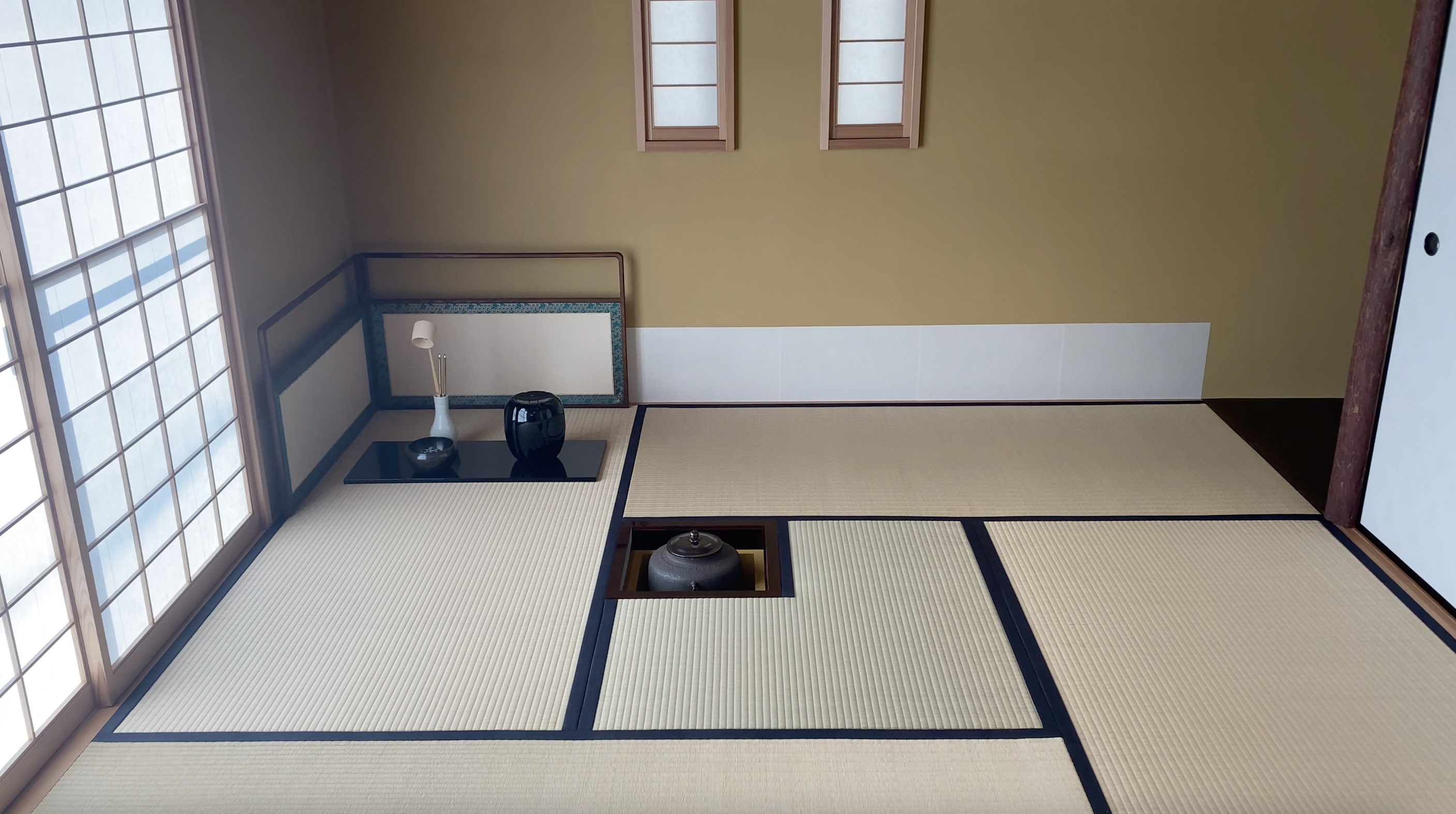 「理想は自宅でお茶事を」築浅プロヴァンス風の邸宅が生まれ変わりました（茶室編）